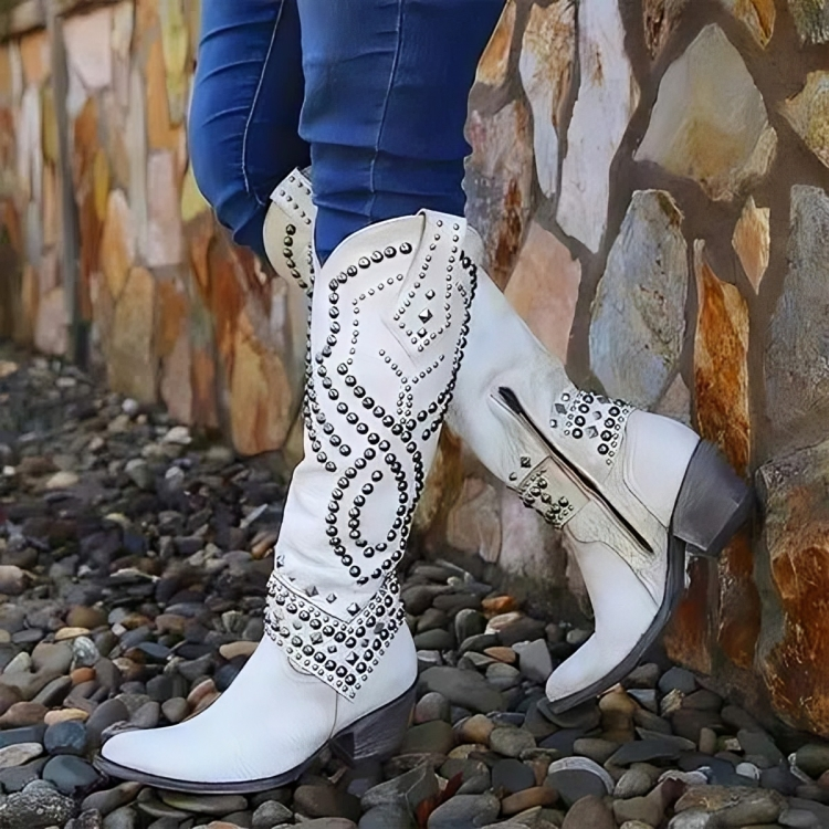 Monroe | Western Knee-High Boots