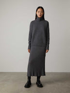 Women’s Cashmere Blend Roll-Neck Jumper – Soft Knit for Autumn and Winter