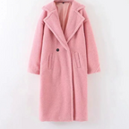 Women's Teddy Fleece Hooded Jacket in Oversized Fit