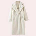 Women's Teddy Fleece Hooded Jacket in Oversized Fit