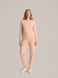 Women’s Thermal Lounge Set – Long-Sleeve Sweatshirt with Fleece-Lined Joggers for Cold-Weather Layering and Home Wear
