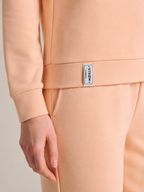 Women’s Thermal Lounge Set – Long-Sleeve Sweatshirt with Fleece-Lined Joggers for Cold-Weather Layering and Home Wear