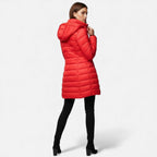 Valmonti | Women’s Puffer Quilted Slim Mid-Length Jacket