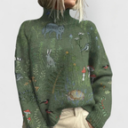 Centenia | Elegant Roll Neck Jumper