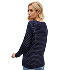 Women's Snowman Christmas Jumper Crew Neck Grey