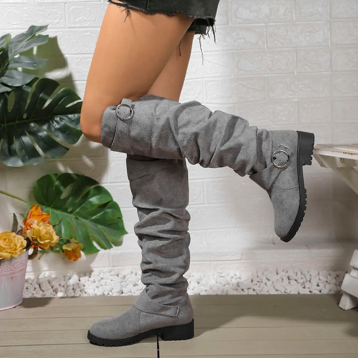 Alicia | Knee High Boots