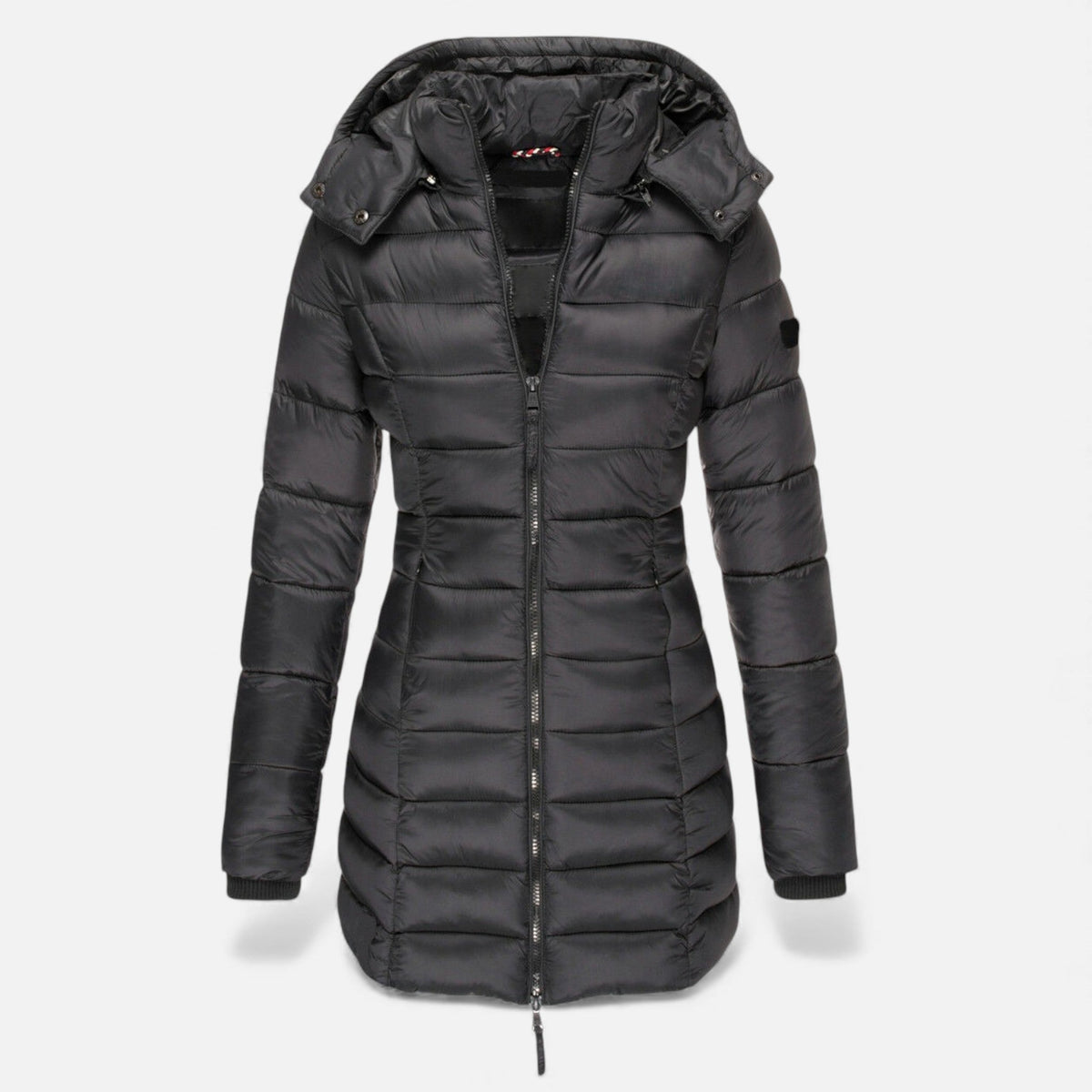 Valmonti | Women’s Puffer Quilted Slim Mid-Length Jacket