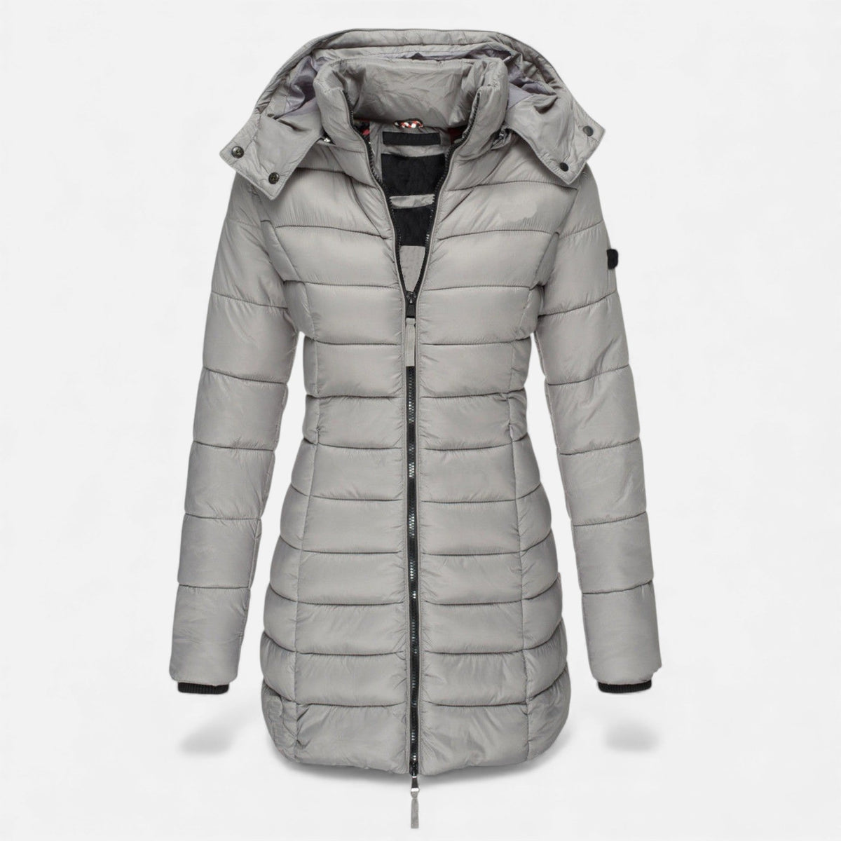 Valmonti | Women’s Puffer Quilted Slim Mid-Length Jacket