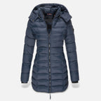 Valmonti | Women’s Puffer Quilted Slim Mid-Length Jacket