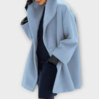 Jane | Women's Oversized Mid-Length Coat with Shawl Collar