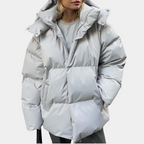 Women's Lightweight Quilted Puffer Jacket with Hood