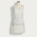 Women’s Sequin Spaghetti Strap Cocktail Dress Elegant Fitted Party Wear Evening Glamour